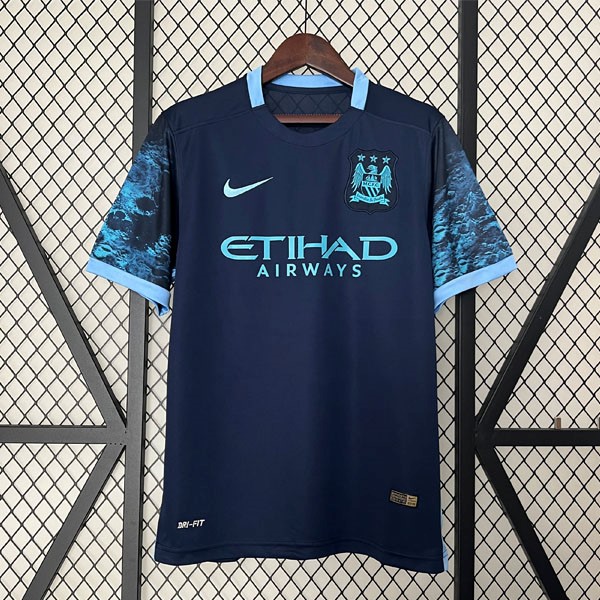 Tailandia Camiseta Manchester City Segunda equipo Retro 2015 2016